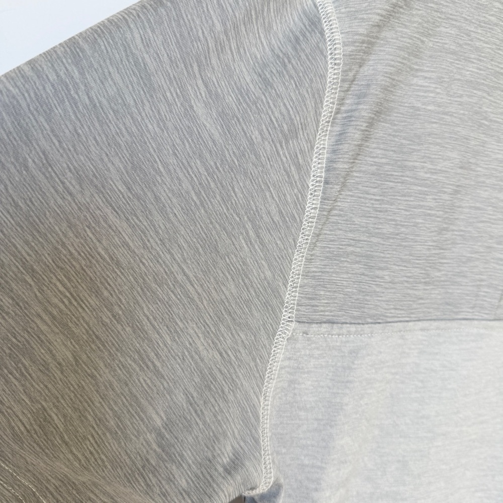 BKE Polo Shirt Mens XL Gray Colorblock Heathered Short Sleeve Golf Stretch - Picture 11 of 11